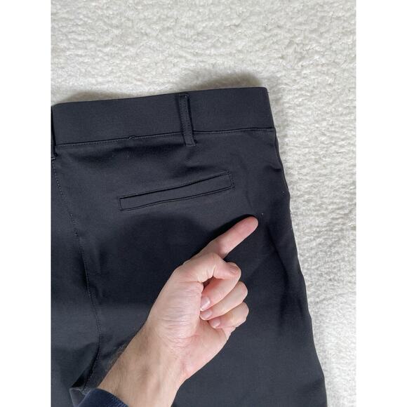 Betabrand Pants Womens Large 32x31 Black Pull-On Stretch Mid Rise Career - Picture 3 of 14